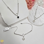 Set trang sức vàng trắng (mã set 5122)